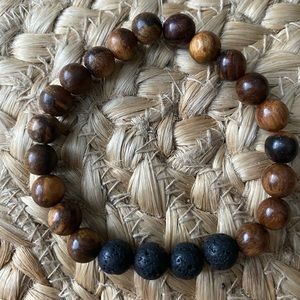 Handmade Lava Bead Diffuser Bracelet